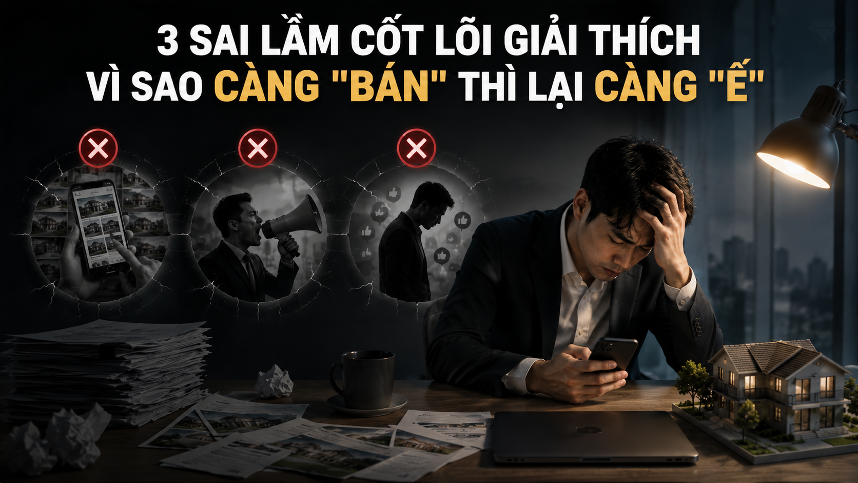 Vì sao môi giới càng đăng nhiều tin bán hàng lại càng ít khách? - Haomkt.com 1 Vì sao môi giới càng đăng nhiều tin bán hàng lại càng ít khách? - Haomkt.com